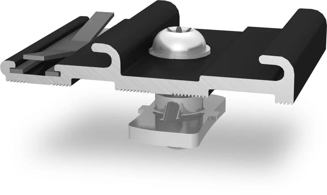 K2 InsertionRail CrossConnector & CrossConnector Black - CrossConnector Black - Unterkonstruktion
