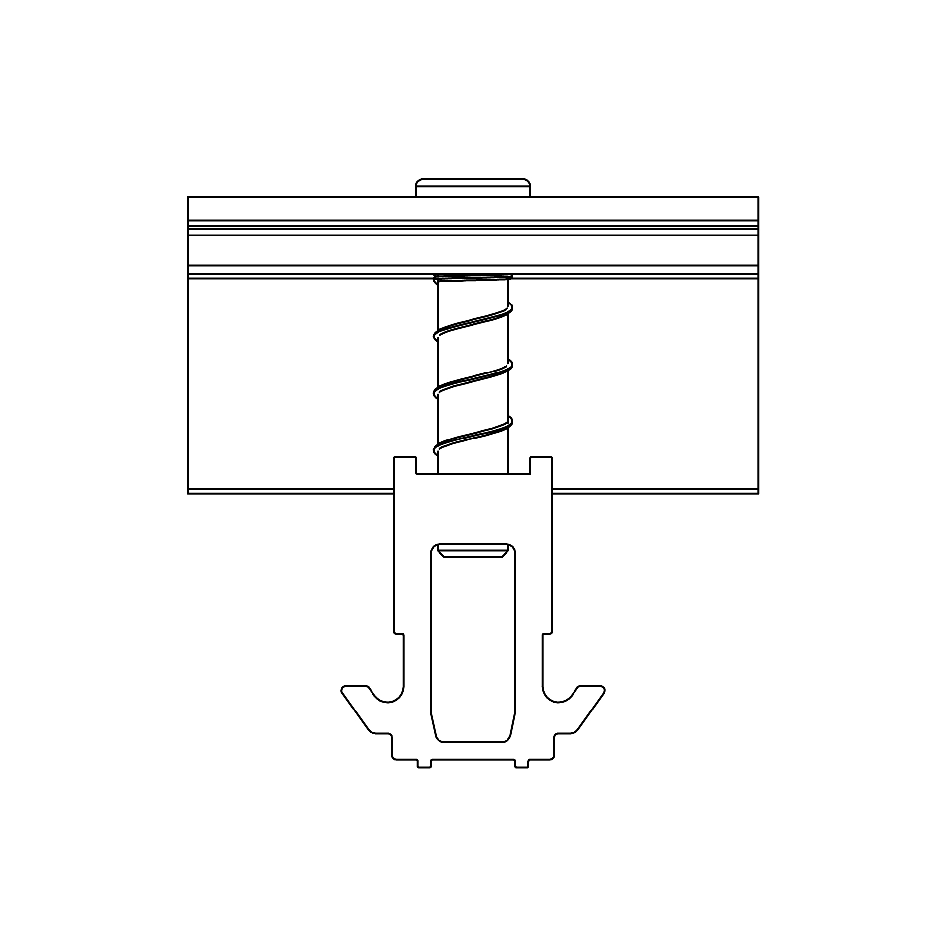 K2 DomeClamp EC Black Set 30 - 50 & EC Set 30 - 50 - Unterkonstruktion