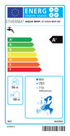 ETHERMA ET-AQUA-WHP-250 Warmwasser-Wärmepumpe Umluft-/Außenluft 254l Speicher mit max. 65°C - Wärmepumpe