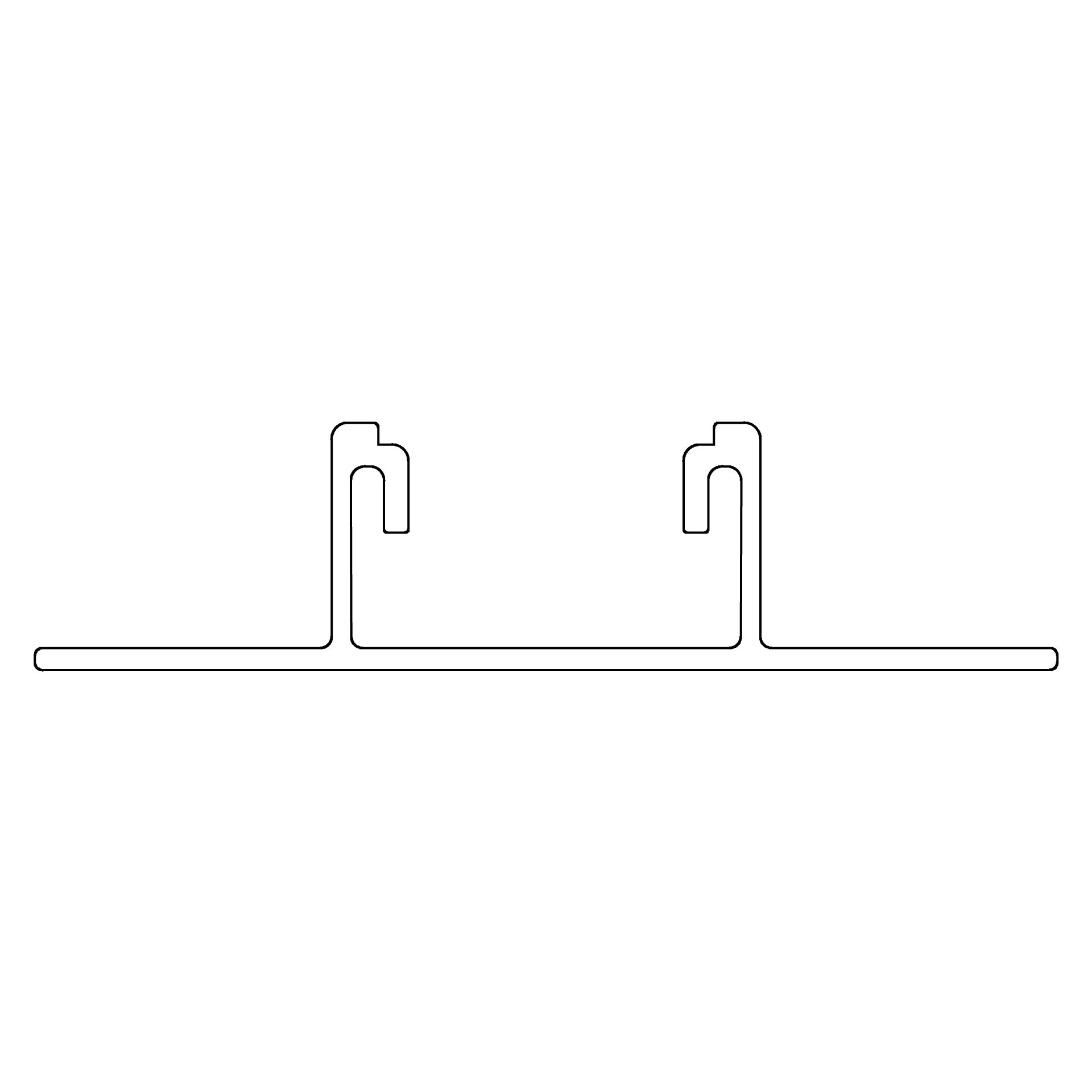 K2 FlatRail 22 5,50 m - 5,5 - Unterkonstruktion