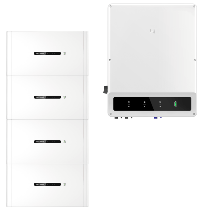 GoodWe ET Plus Hybrid GW10KN-ET mit GoodWe Lynx D 20 kWh
