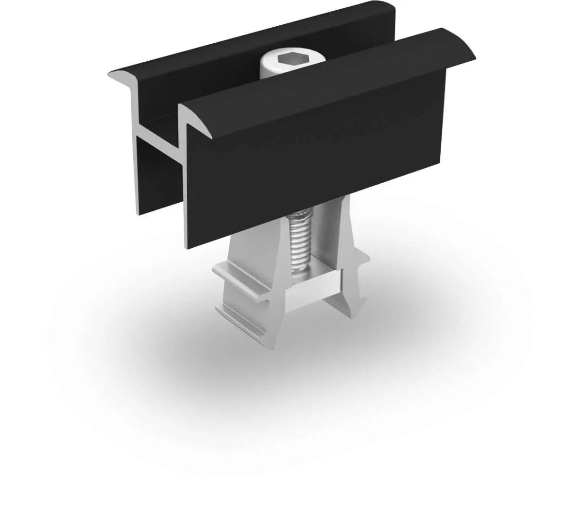 K2 Universal Modulmittelklemme OneMid, schwarz K2 Systems