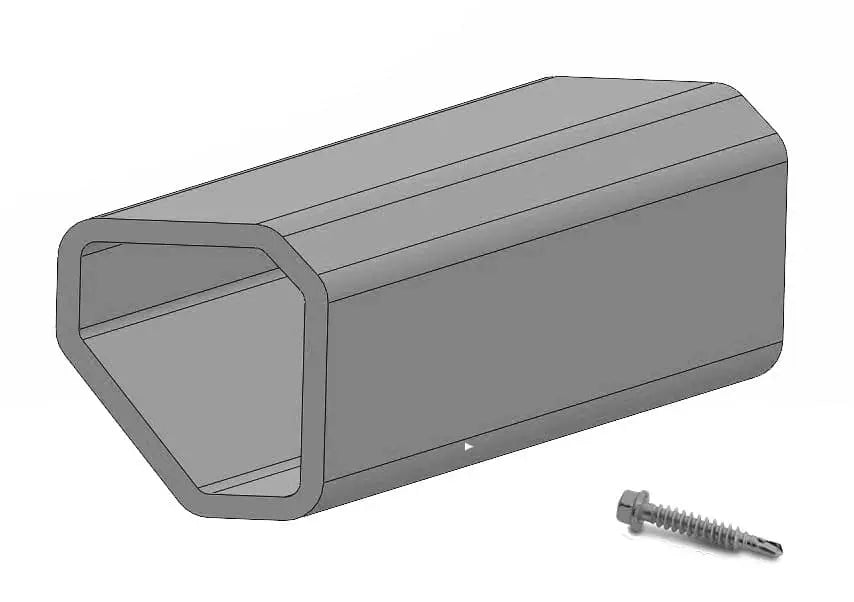 K2 RailConnector Set - SingleRail 63 Set - Unterkonstruktion
