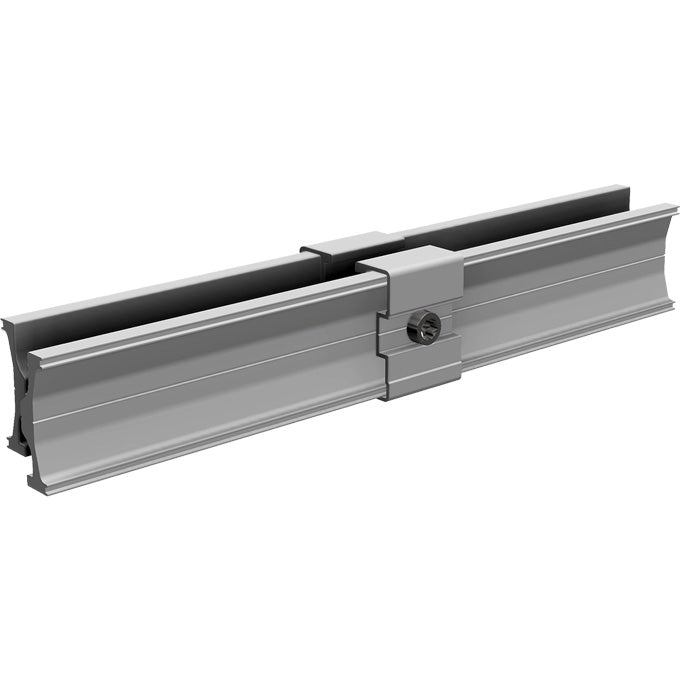 SL Rack Innenverbinder Rail 2.0 für Rail 40 - Silber - Unterkonstruktion