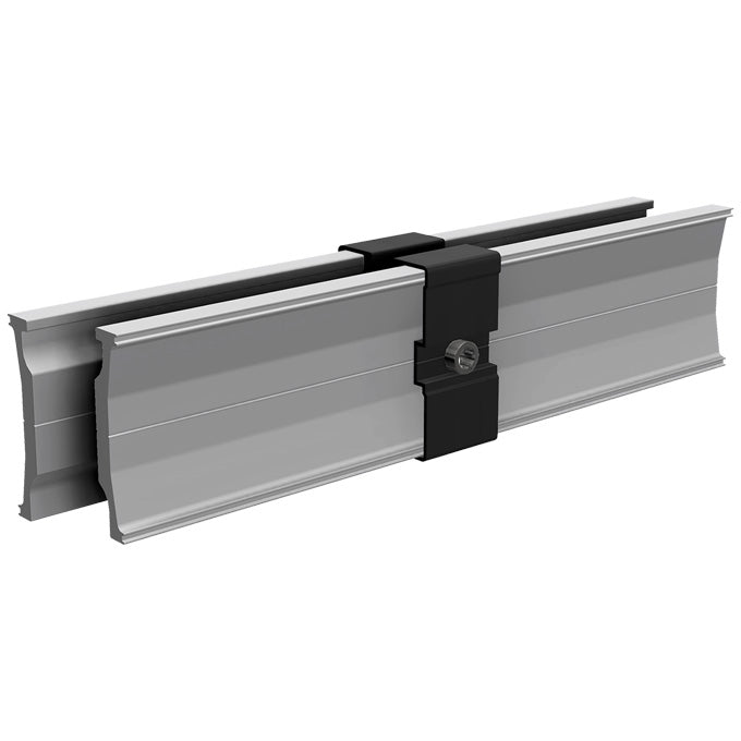 SL Rack Innenverbinder Rail 2.0 für Rail 60 schwarz eloxiert - Schwarz - Unterkonstruktion