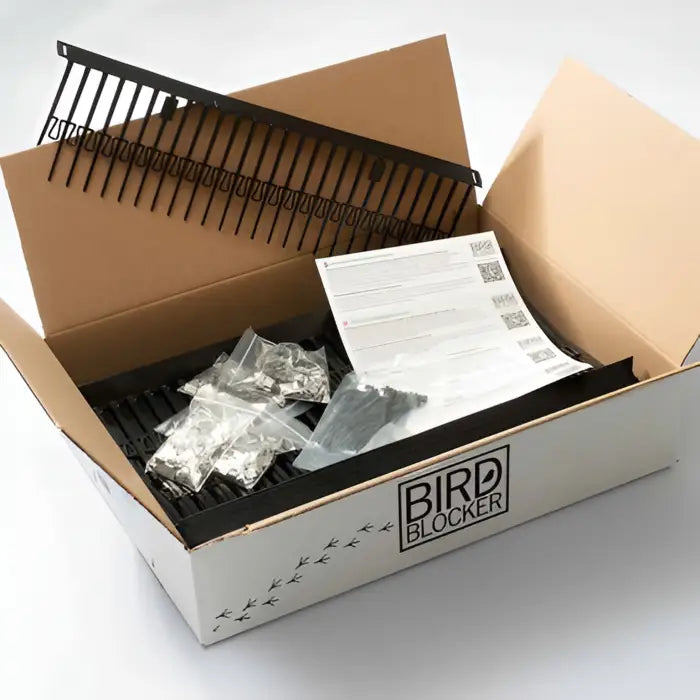 BirdBlocker Taubenschutz 30m 12,5 - 20 cm hoch - 12,5cm hoch - Zubehör