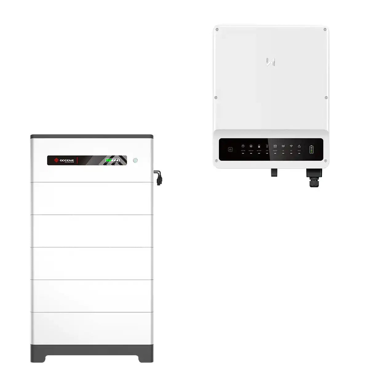 GoodWe ET Plus + Series Hybrid (GW5KN - GW10KN) + GoodWe Lynx Home F Plus + Set - GoodWe ET Plus Hybrid GW5KN - ET