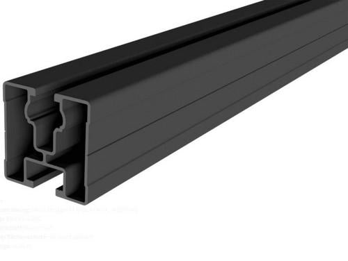 SL Rack Rail 40 2,40 m - 5,85 m - 4,35 m Schwarz eloxiert - Unterkonstruktion