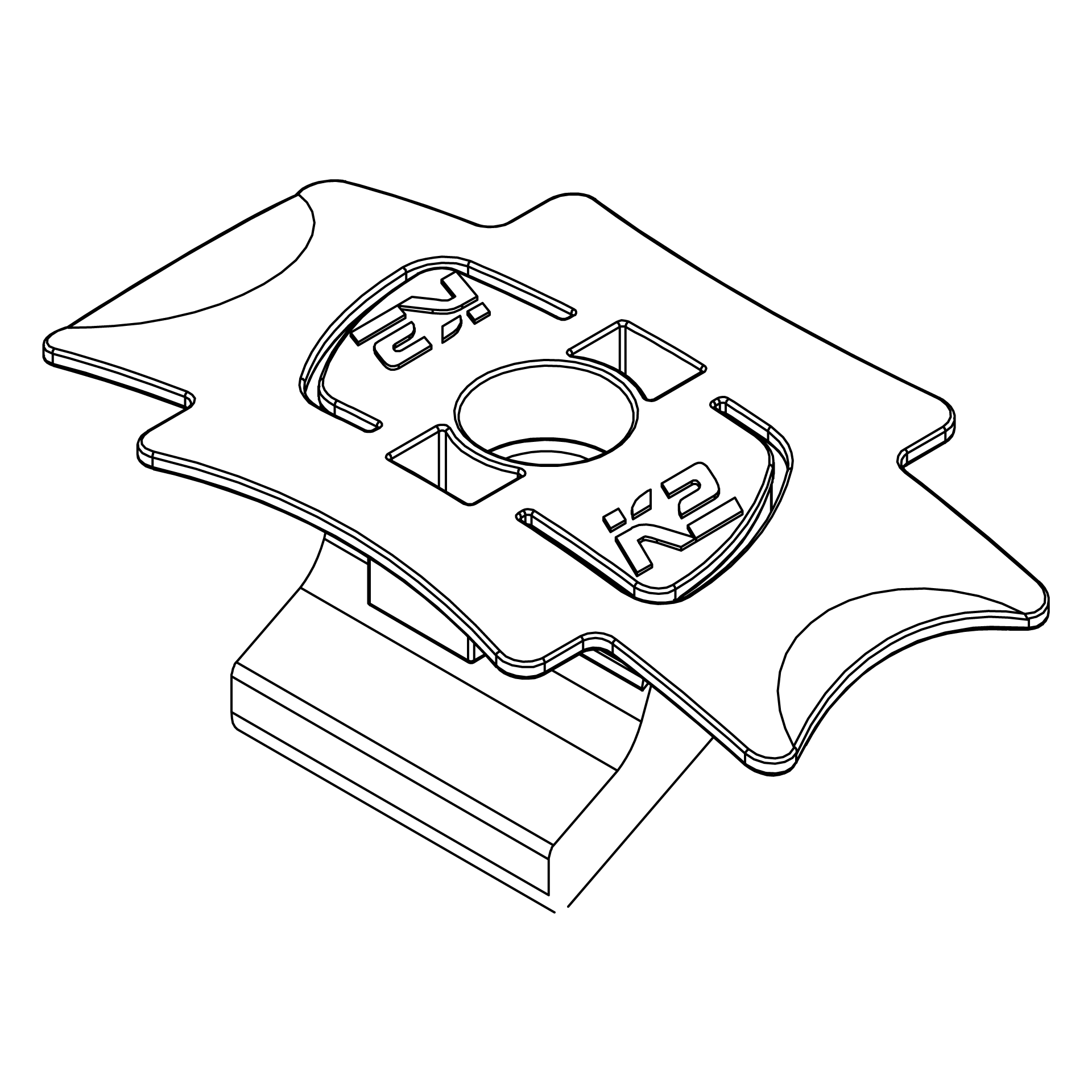 K2 M Alu/S Tool - Unterkonstruktion