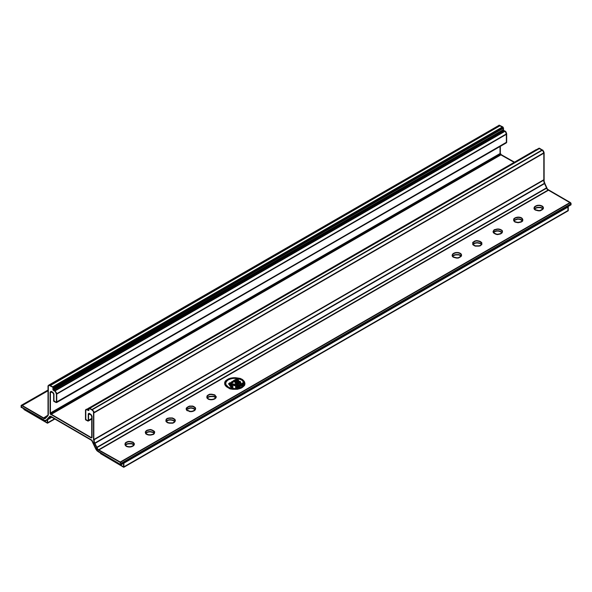 K2 MiniRail MK2 Set - Unterkonstruktion