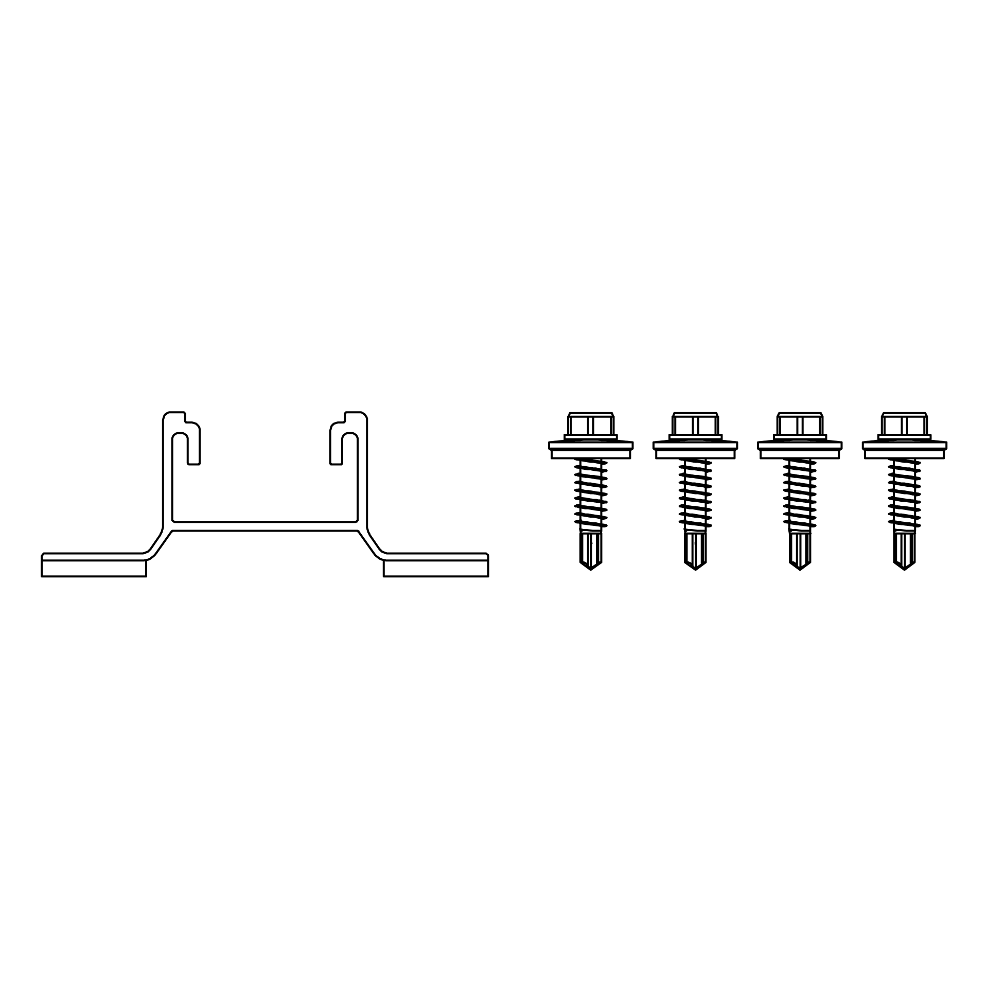 K2 MiniRail MK2 Set - Unterkonstruktion