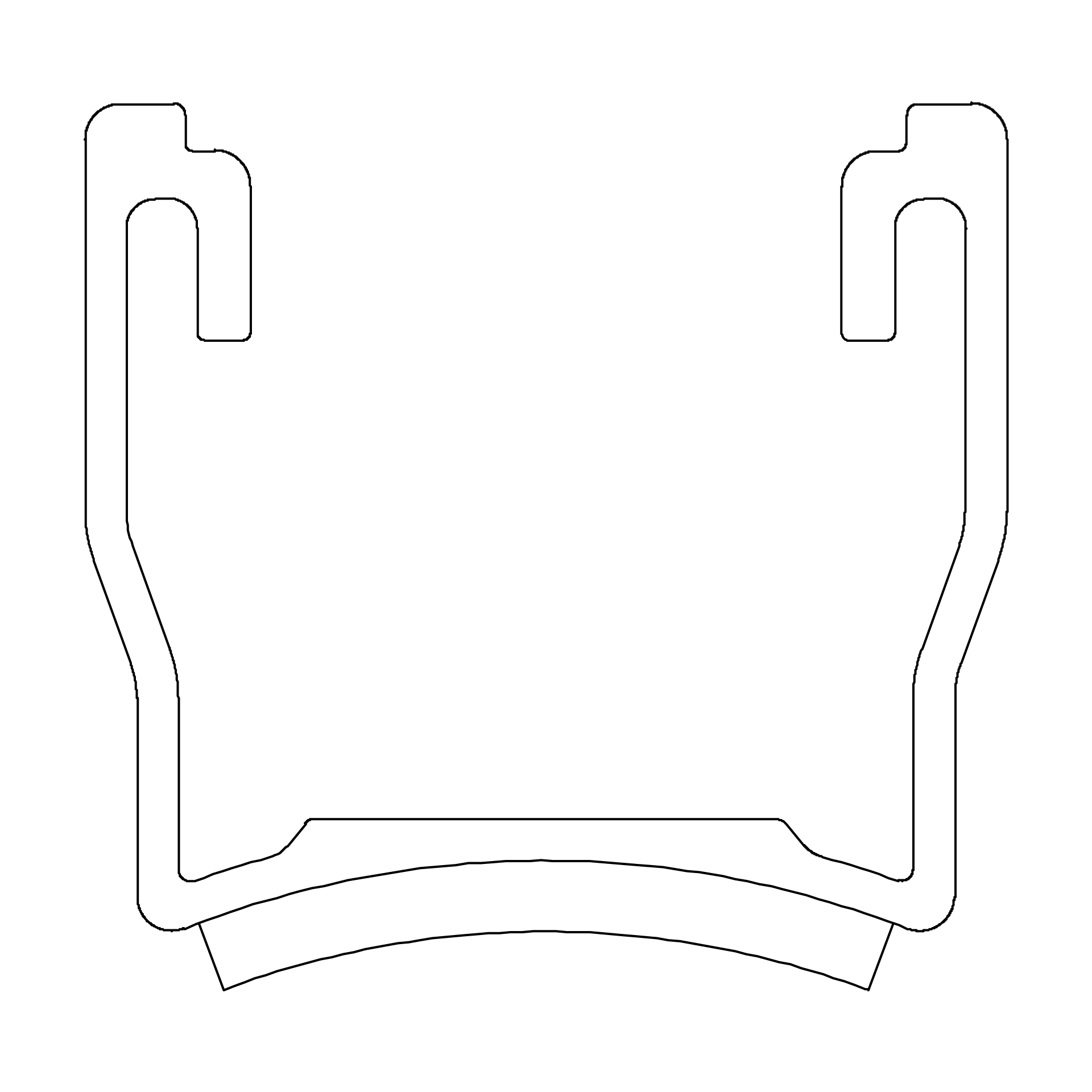 K2 MultiRail 10 - 420 - Unterkonstruktion