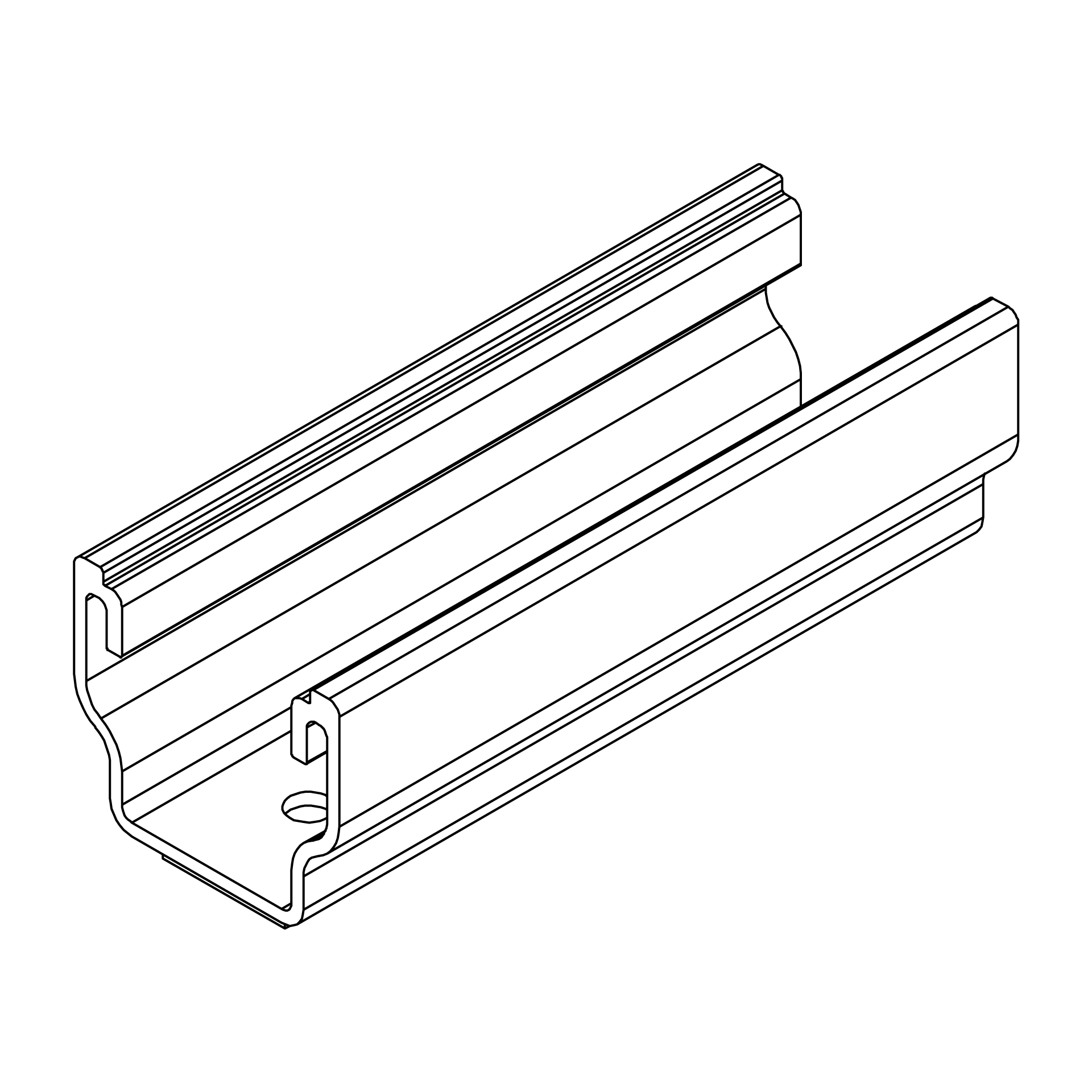 K2 MultiRail 10 - 420 - Unterkonstruktion