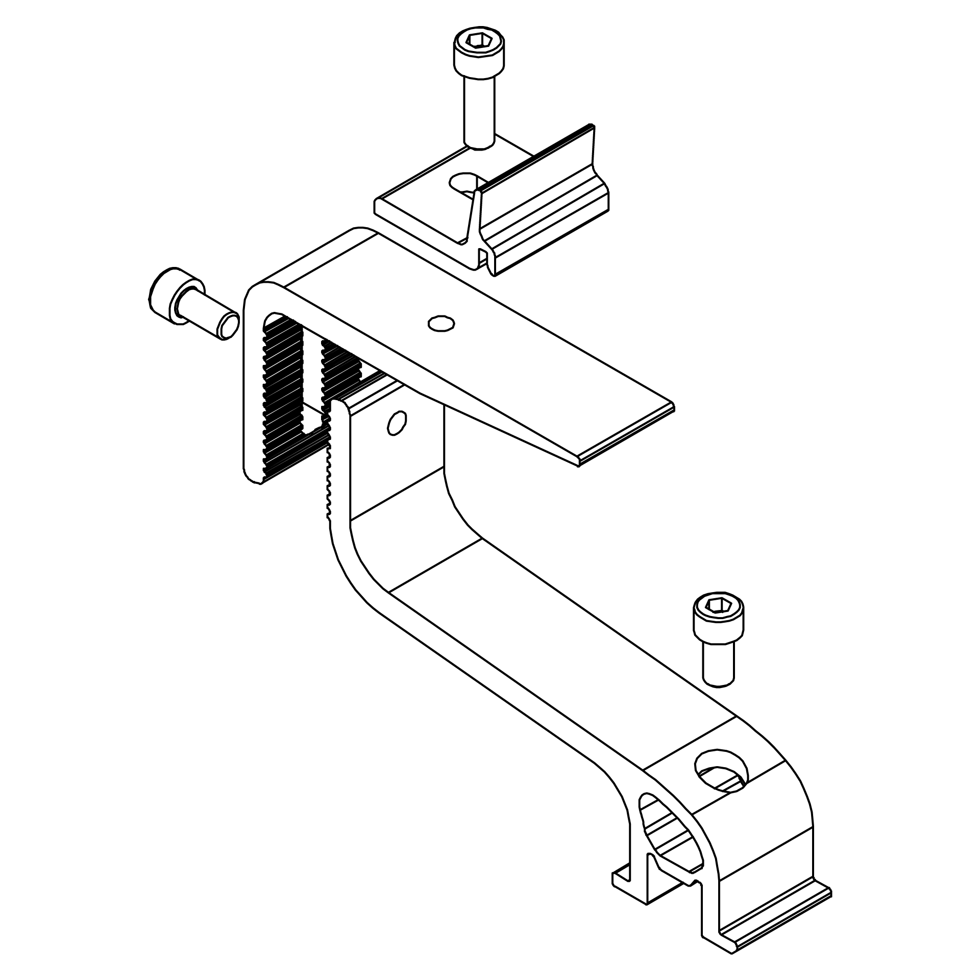 K2 SingleBracket 1.1/4S - Unterkonstruktion