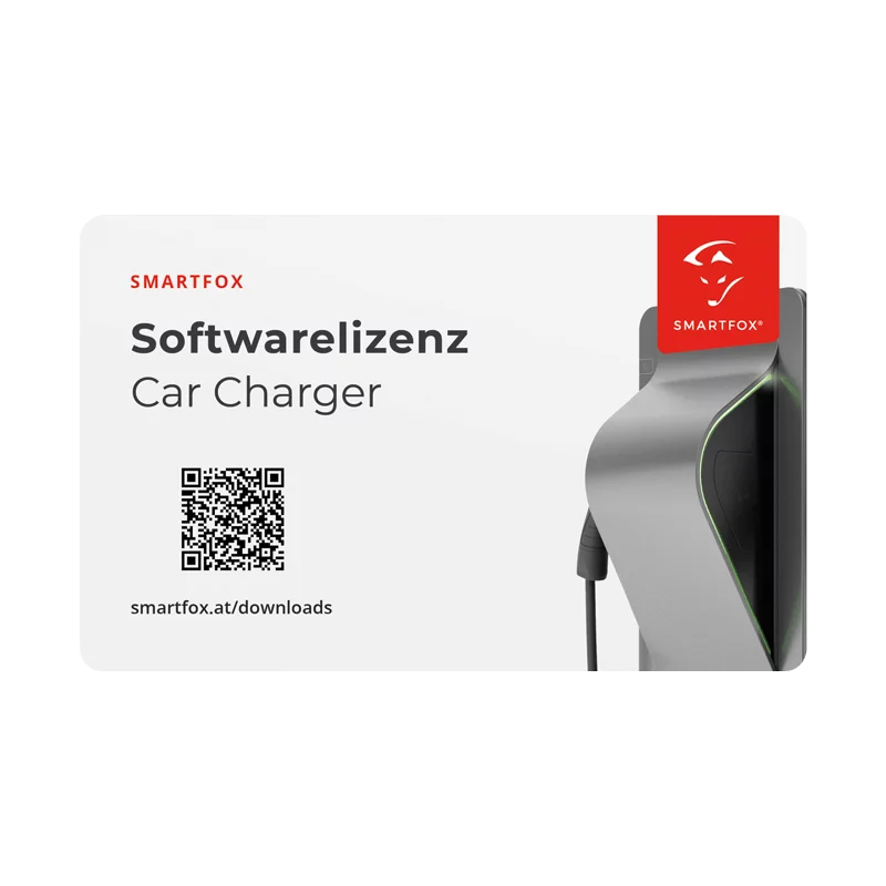 SMARTFOX Softwarelizenz Car Charger - Lizenz