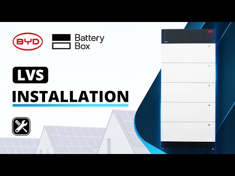 BYD Battery-Box Premium LVS Installation Guide