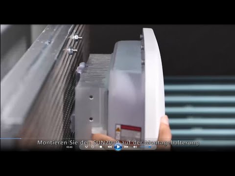 Huawei SUN2000-3-10KTL-M0/M1 Installationsvideo