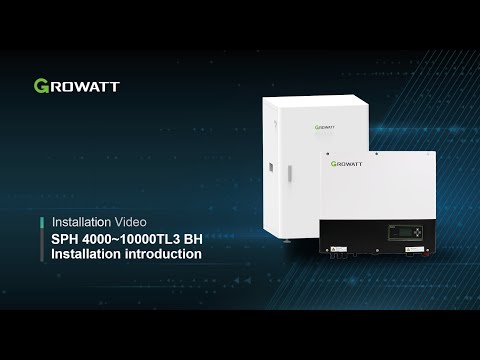 Growatt Wechselrichter TL3 BH Installationsvideo