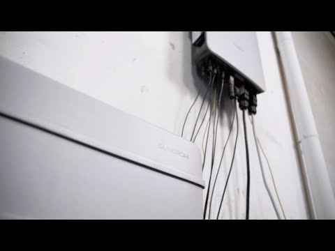 Sungrow Batterie Installationsvideo